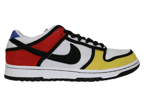 Nike Shoe inspired by Piet Mondrian